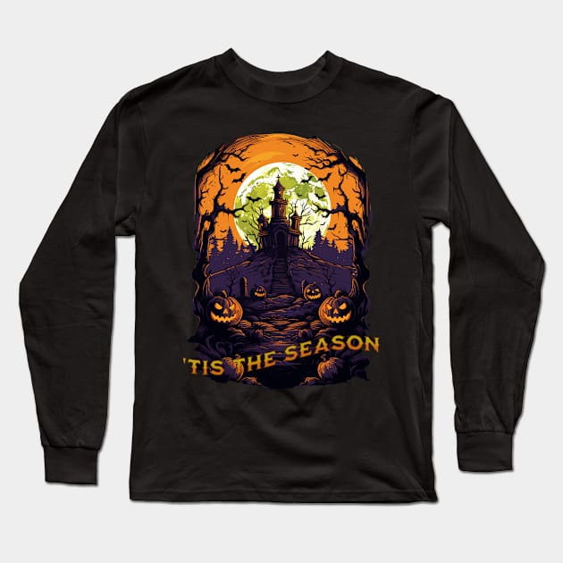 'Tis the Season Halloween Long Sleeve T-Shirt by Atomic Blizzard